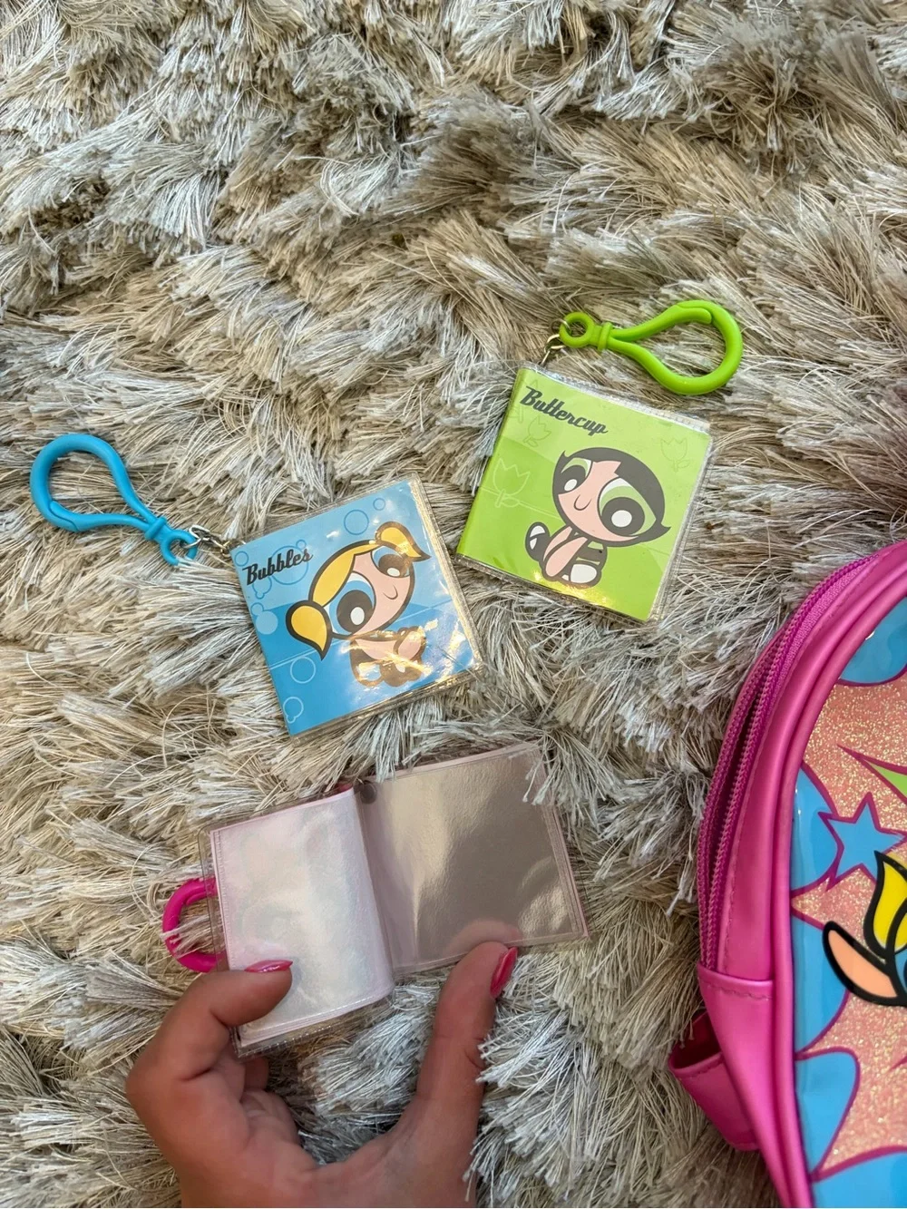 Powerpuff Girls Pink Glitter Kids Backpack